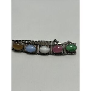 Sarah Coventry Multicolor Stone Bracelet